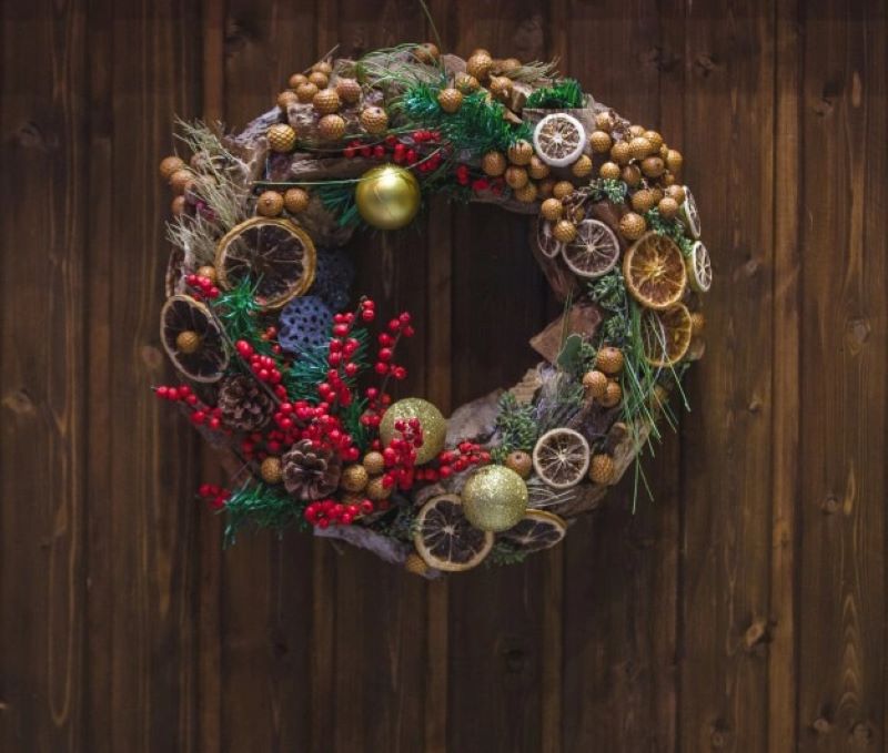 Going Rustic with Artificial Wreaths and Garlands
